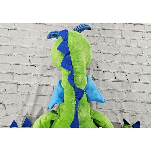 Toys R Us Green Dragon Plush 28" Stuffed Toy Animal Adventure 2013 Retired - Picture 8 of 10